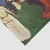 Edvard Munch - The Dance of Life Tissuepapier (Detail)