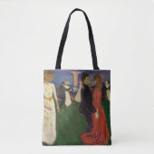 Edvard Munch - The Dance of Life Tote Bag (Voorkant)