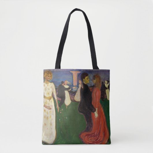 Edvard Munch - The Dance of Life Tote Bag (Voorkant)