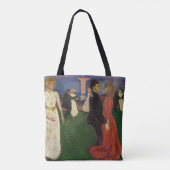 Edvard Munch - The Dance of Life Tote Bag (Achterkant)