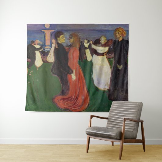 Edvard Munch - The Dance of Life Wandkleed (In Situ (horizontaal))