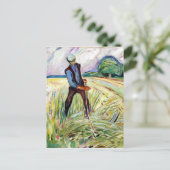 Edvard Munch The Haymaker Briefkaart (Staand voorkant)