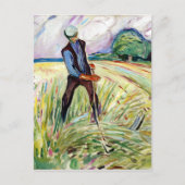 Edvard Munch The Haymaker Briefkaart (Voorkant)