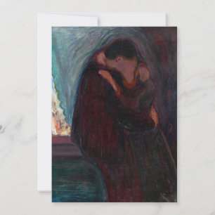 Edvard Munch - The Kiss Bedankkaart