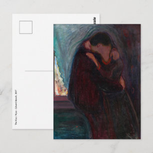 Edvard Munch - The Kiss Briefkaart