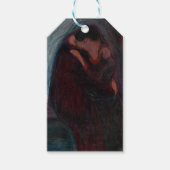 Edvard Munch - The Kiss Cadeaulabel (Voorkant)
