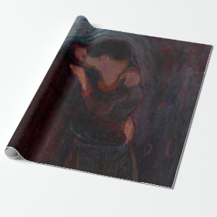 Edvard Munch - The Kiss Cadeaupapier
