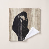 Edvard Munch - The Kiss IV Bad Handdoek (Wasdoekje)