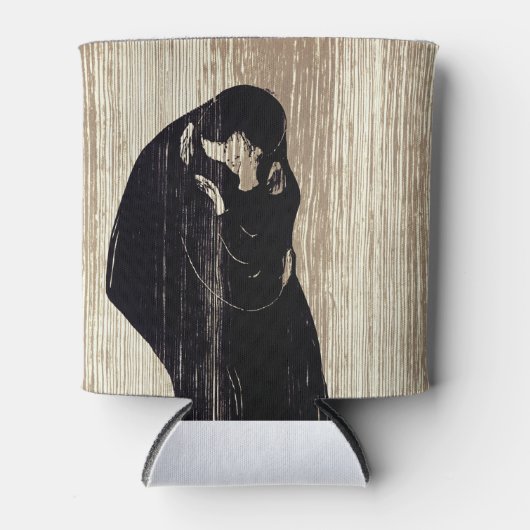 Edvard Munch - The Kiss IV Blikjeskoeler (Voorkant)