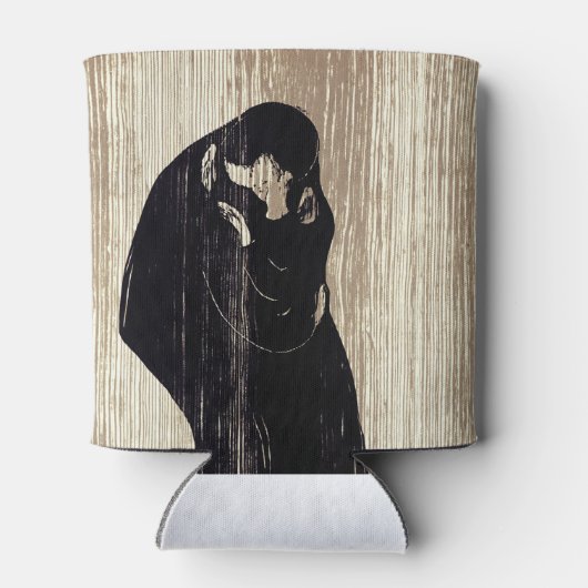 Edvard Munch - The Kiss IV Blikjeskoeler (Achterkant)