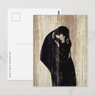 Edvard Munch - The Kiss IV Briefkaart