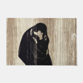 Edvard Munch - The Kiss IV Deurmat (Voorkant)