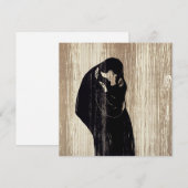 Edvard Munch - The Kiss IV Kaart (Voorkant / Achterkant)