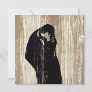 Edvard Munch - The Kiss IV Kaart