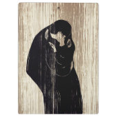 Edvard Munch - The Kiss IV Klembord (Achterkant)