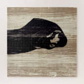 Edvard Munch - The Kiss IV Legpuzzel (Horizontaal)