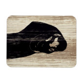 Edvard Munch - The Kiss IV Magneet (Horizontaal)