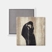 Edvard Munch - The Kiss IV Magneet (Voorkant / Achterkant)