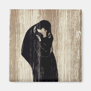 Edvard Munch - The Kiss IV Magneet