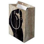 Edvard Munch - The Kiss IV Medium Cadeauzakje (Achterkant Gekanteld)