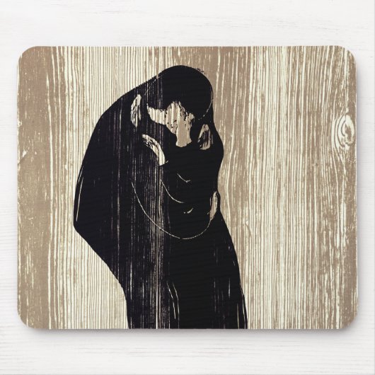 Edvard Munch - The Kiss IV Muismat (Voorkant)