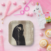 Edvard Munch - The Kiss IV Papieren Bordje (Feest)