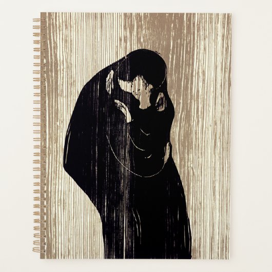 Edvard Munch - The Kiss IV Planner (Voorkant)