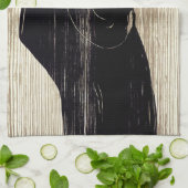 Edvard Munch - The Kiss IV Theedoek (Gevouwen)