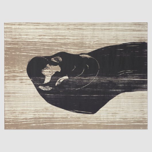 Edvard Munch - The Kiss IV Tissuepapier (Voorkant)