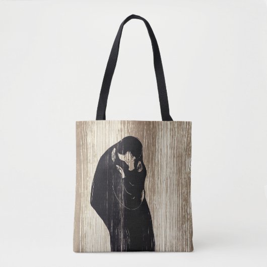 Edvard Munch - The Kiss IV Tote Bag (Voorkant)