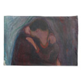 Edvard Munch - The Kiss Kussensloop (Achterkant)