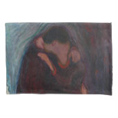 Edvard Munch - The Kiss Kussensloop (Voorkant)