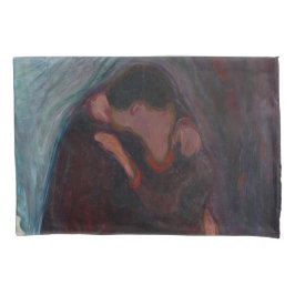 Edvard Munch - The Kiss Kussensloop