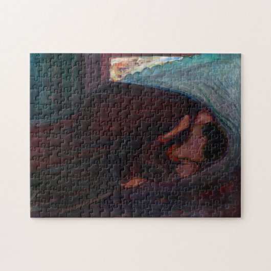 Edvard Munch - The Kiss Legpuzzel (Horizontaal)