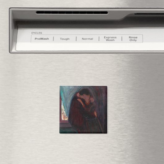 Edvard Munch - The Kiss Magneet (Insitu (Vaatwasser))