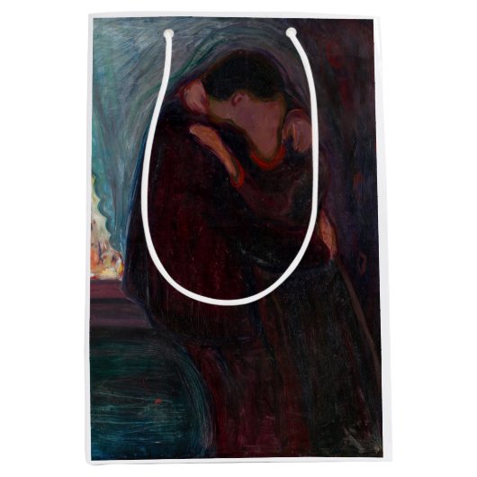 Edvard Munch - The Kiss Medium Cadeauzakje (Voorkant)