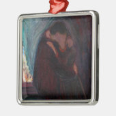 Edvard Munch - The Kiss Metalen Ornament (Links)