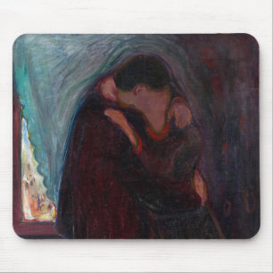 Edvard Munch - The Kiss Muismat