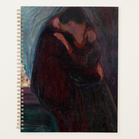 Edvard Munch - The Kiss Planner (Voorkant)