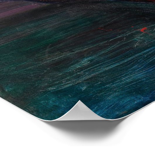 Edvard Munch - The Kiss Poster (Hoek)