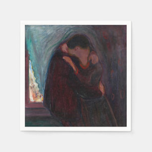 Edvard Munch - The Kiss Servet
