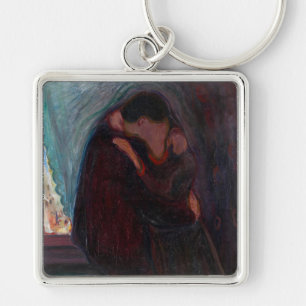 Edvard Munch - The Kiss Sleutelhanger