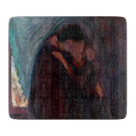 Edvard Munch - The Kiss Snijplank