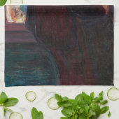 Edvard Munch - The Kiss Theedoek (Gevouwen)