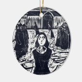 Edvard Munch The Pretenders Keramisch Ornament (Links)