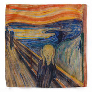 Edvard Munch - The Scream 1893 Bandana