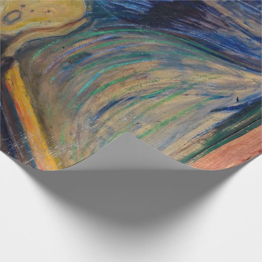 Edvard Munch - The Scream 1893 Cadeaupapier (Hoek)