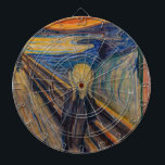Edvard Munch - The Scream 1893 Dartbord<br><div class="desc">Scream / Skrik - Edvard Munch, 1893</div>