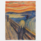 Edvard Munch - The Scream 1893 Fleece Deken (Voorkant)