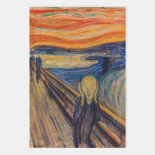 Edvard Munch - The Scream 1893 Inpakpapier Vel